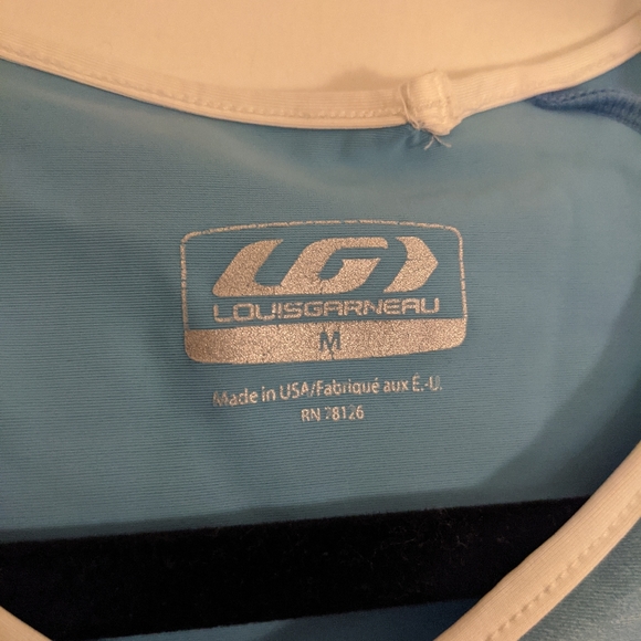 Louis Garneau Women's Blue Cycling Top - M - Picture 3 of 3